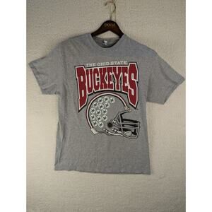 Delta Pro Ohio State Buckeys Nation Sz Large Graphic Spellout T Shirt Football
